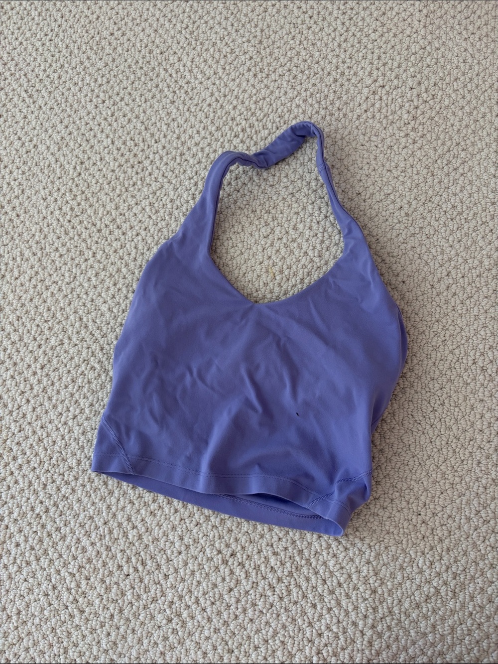 lululemon athletica Lavender Purple Halter Tank Top